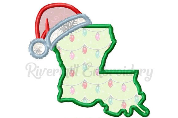 Applique Louisiana with Santa Hat: A Designer’s Review