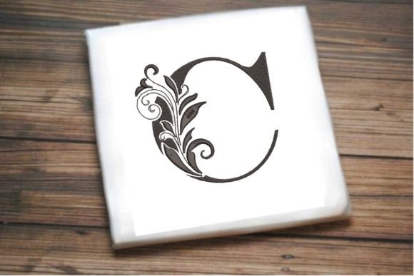 Elegant Floral Alphabet Letter C Review