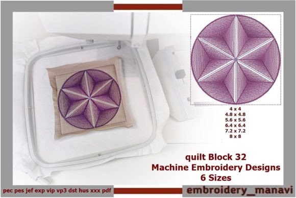 Quilt Block 32: A Designer’s Review for Boutique Sweatshirts