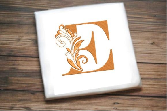 Review: Elegant Floral Alphabet Letter E for Embroidery