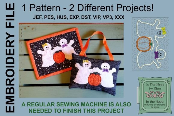 Review: Ghostly Friends Mug Rug for Personalized Gifts