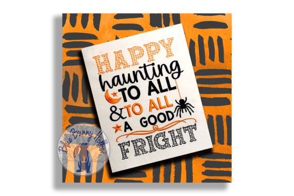 Review: Happy Haunting to All Embroidery Design