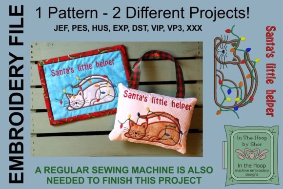 Review: Santa’s Little Helper Mug Rug Design