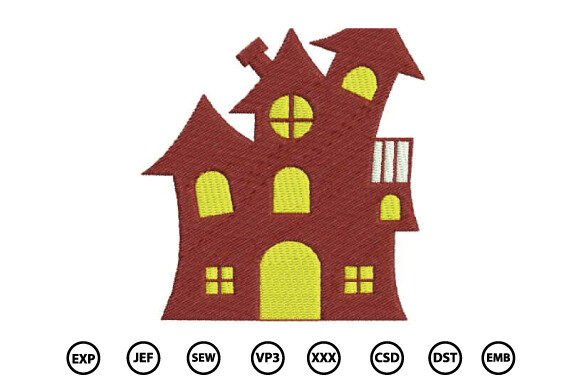 Reviewing Halloween House for Seasonal Embroidery