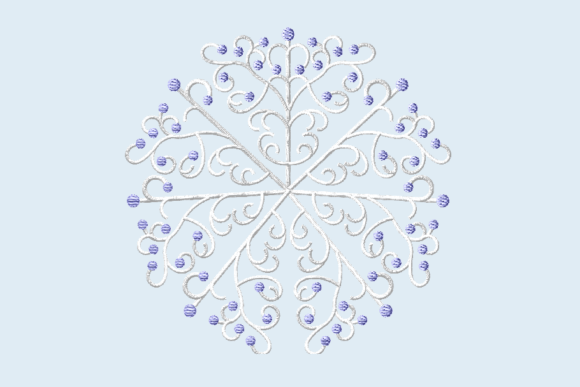 Reviewing Magical Ice Flakes for Winter Embroidery
