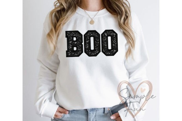 Reviewing the Halloween BOO Applique for Boutique Sweatshirts