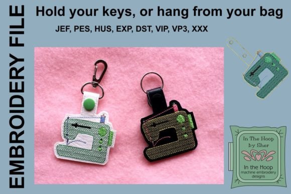 Sewing Machine Key Fob: A Designer’s Review